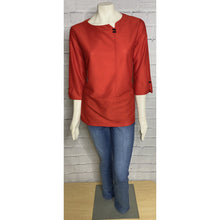 Load image into Gallery viewer, Curtain Call Textured 3/4 Sleeve Top