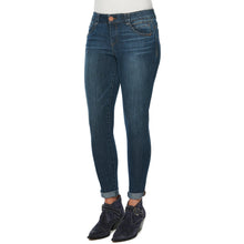 Load image into Gallery viewer, Democracy Absolution Cuffed Indigo Ankle Skimmer