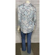 Load image into Gallery viewer, Paisley Cowl Neck Print Top