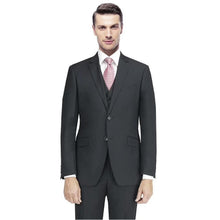 Load image into Gallery viewer, Black Wool/Silk Blend Suit