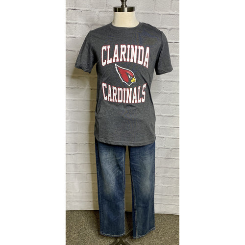 Screen Printed Clarinda Short Sleeve Bella Tee