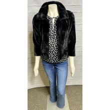 Load image into Gallery viewer, Ruffle Cap Sleeve Dot Blouse