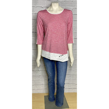 Load image into Gallery viewer, Harlow Yarn Dye Stripe Knit Top
