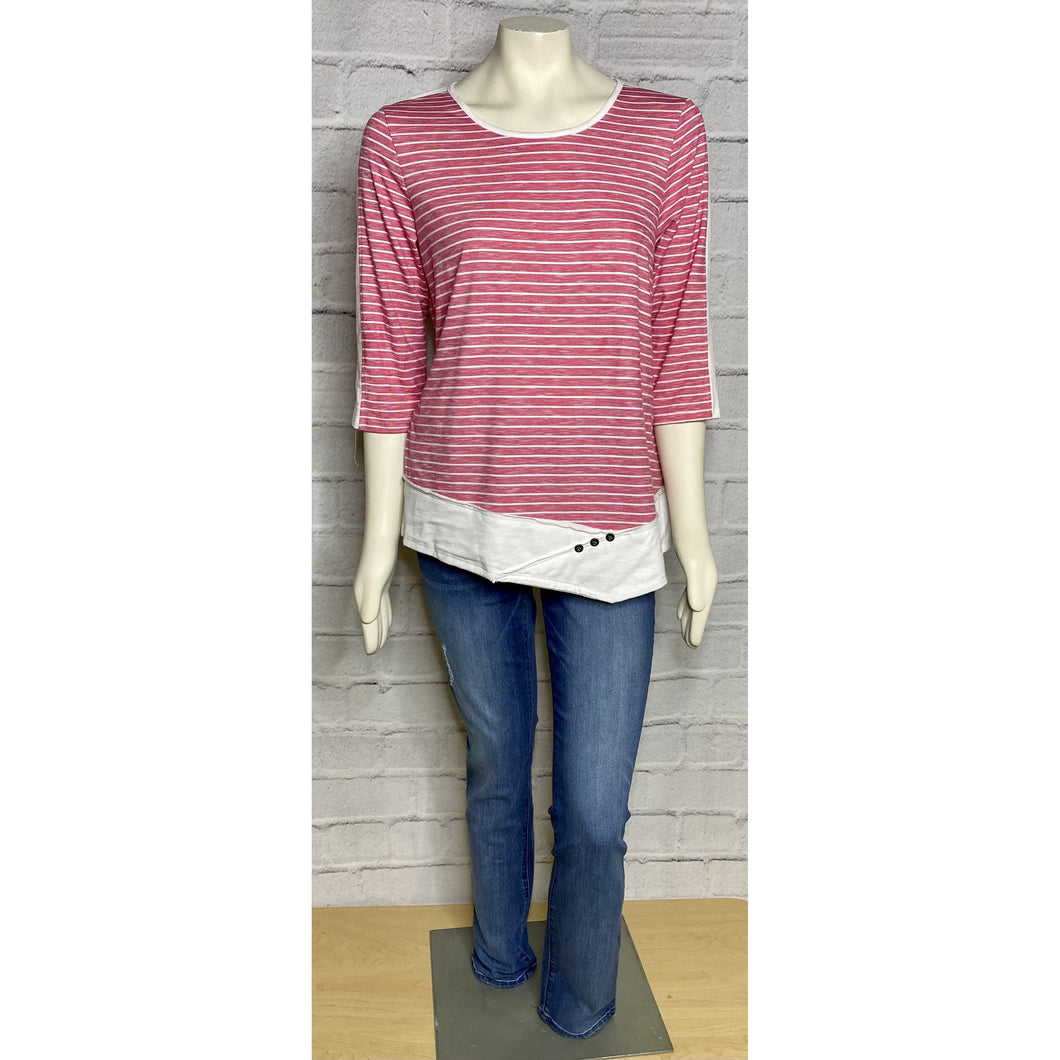 Harlow Yarn Dye Stripe Knit Top