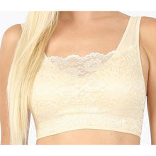 Load image into Gallery viewer, Lace Overlay Bralette