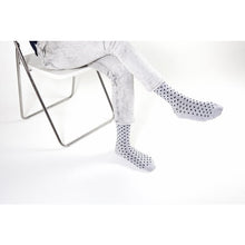 Load image into Gallery viewer, Men&#39;s Solid Grey Dot Socks