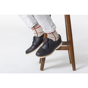 Men's Beige Stripe Socks