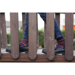 Men's Garnet Stripe Socks
