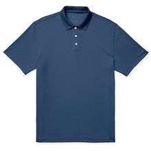 Load image into Gallery viewer, Indigo Short Sleeve Striped Air Polo